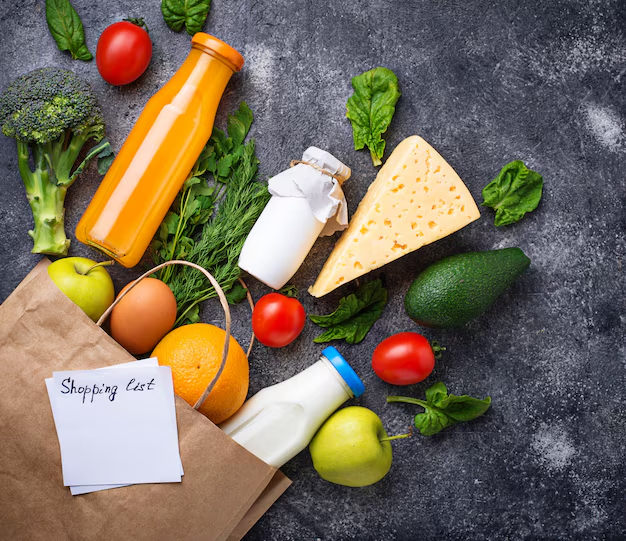 Свежие продукты с доставкой за 15 минут